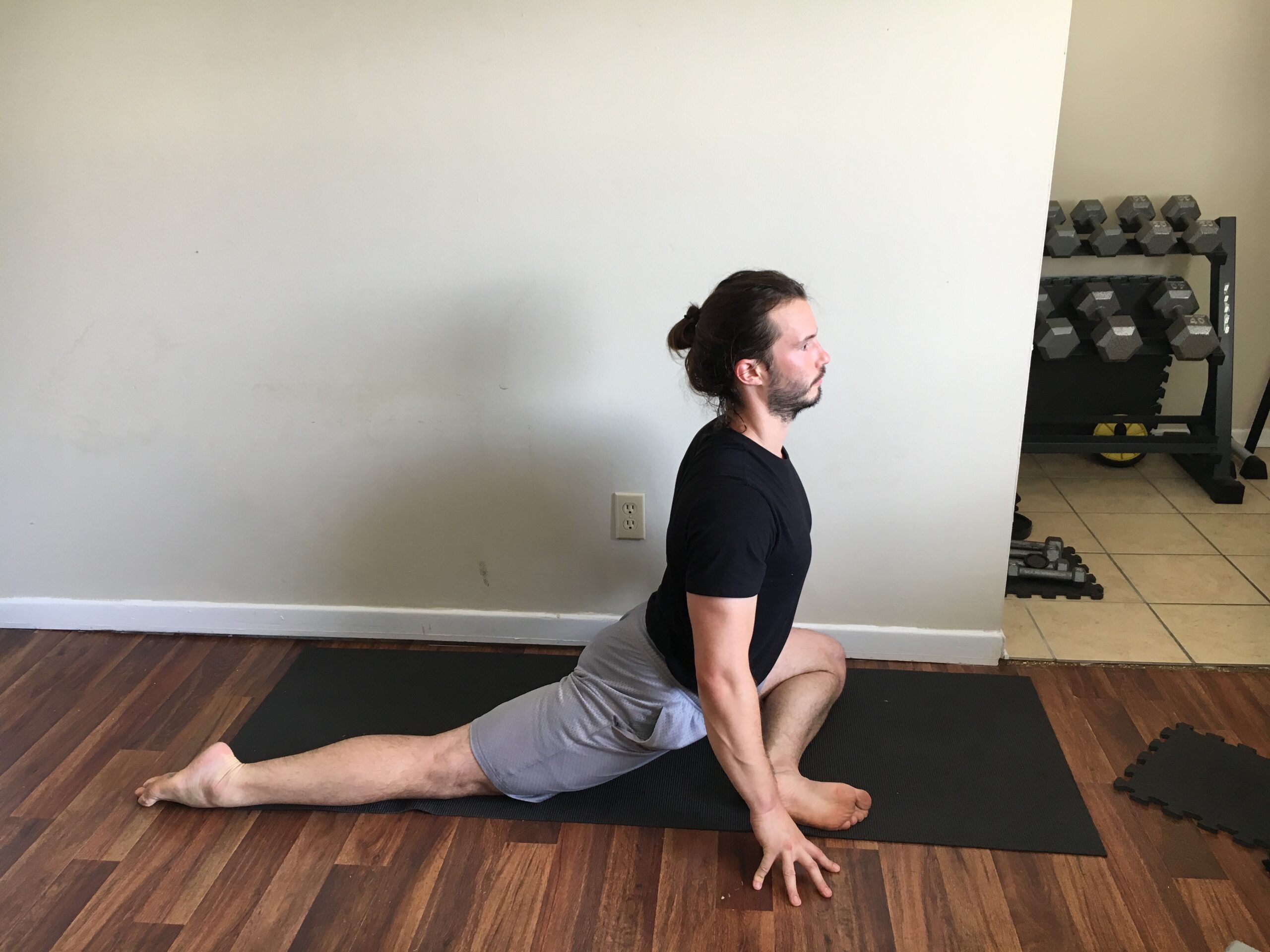 Pigeon Pose Stretch